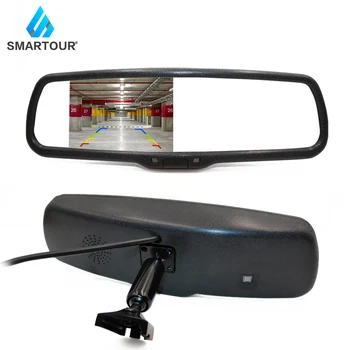 Smartour 4.3" LCD Car Rear View Interior Replacement Mirror Monitor with Reverse Backup Parking Camera System Kit + Bracket
Smartour 4.3" LCD Car Rear View Interior Replacement Mirror Monitor with Reverse Backup Parking Camera System Kit + Bracket