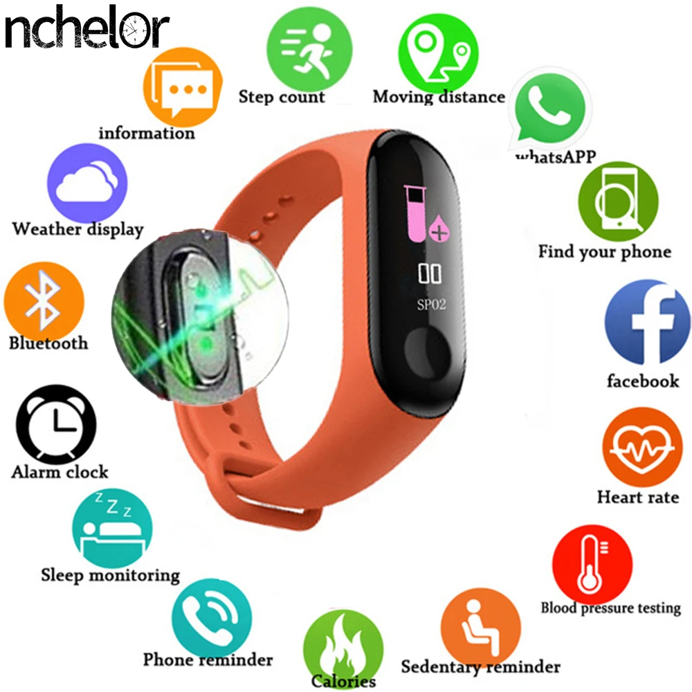 Intelligence Watch Hot Female Electronic Watch Bluetooth Sleep Heart Rate Monitor Fitness Pedometer Sports Watch For Android IOS
Intelligence Watch Hot Female Electronic Watch Bluetooth Sleep Heart Rate Monitor Fitness Pedometer Sports Watch For Android IOS