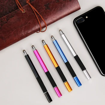 2 in 1 Multifunction Fine Point Round Thin Tip Touch Screen Pen Capacitive Stylus Pen For Smart Phone Tablet iPad iPhone
2 in 1 Multifunction Fine Point Round Thin Tip Touch Screen Pen Capacitive Stylus Pen For Smart Phone Tablet iPad iPhone