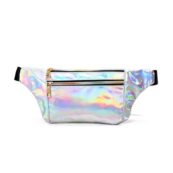 Fashion Colorful Laser Fanny Waist Bag Women PU Leather Casual Chest Phone Pouch Zipper Female Girls Streetwear Crossbody Pack 
Fashion Colorful Laser Fanny Waist Bag Women PU Leather Casual Chest Phone Pouch Zipper Female Girls Streetwear Crossbody Pack