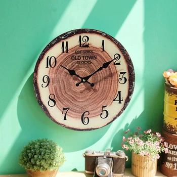 Village Retro Creative Clocks Modern Glass Decoration home decor zegar wall clock Creative design reloj paredwall timer l
Village Retro Creative Clocks Modern Glass Decoration home decor zegar wall clock Creative design reloj paredwall timer l