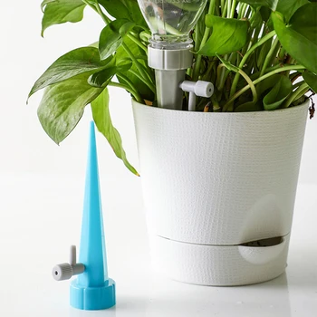 Plant Self Watering Spikes System with Slow Release Control Valve Switch Self Irrigation Watering Drip Devices, Plant Waterer
Plant Self Watering Spikes System with Slow Release Control Valve Switch Self Irrigation Watering Drip Devices, Plant Waterer