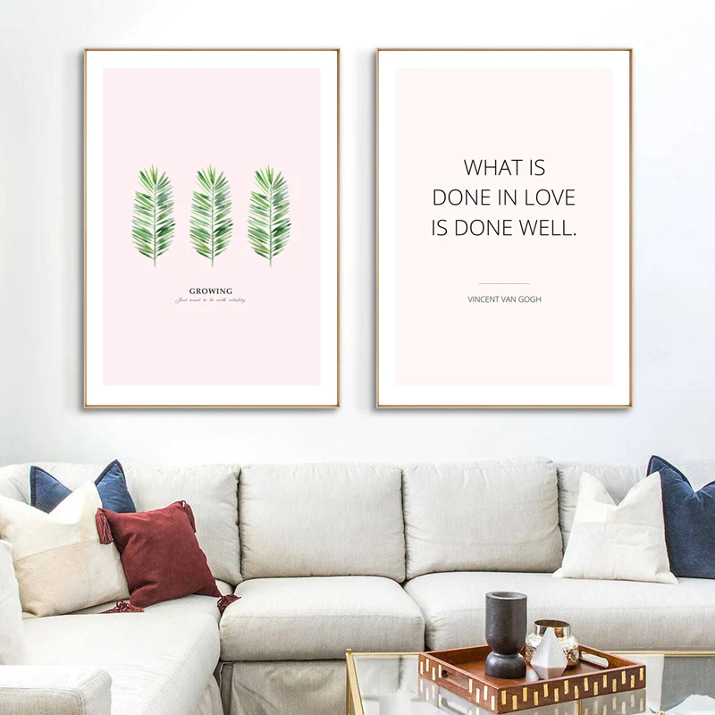 Green Plants Paintings Pink Wall Art Canvas Painting Quotes Posters And Prints Abstract Canvas Poster Wall Pictures For Bedroom
Green Plants Paintings Pink Wall Art Canvas Painting Quotes Posters And Prints Abstract Canvas Poster Wall Pictures For Bedroom