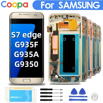 5.5''Original Super AMOLED Replacement For Samsung Galaxy S7 Edge G935F G935A G935O LCD Digitizer Touch Screen With Frame Screen
5.5''Original Super AMOLED Replacement For Samsung Galaxy S7 Edge G935F G935A G935O LCD Digitizer Touch Screen With Frame Screen