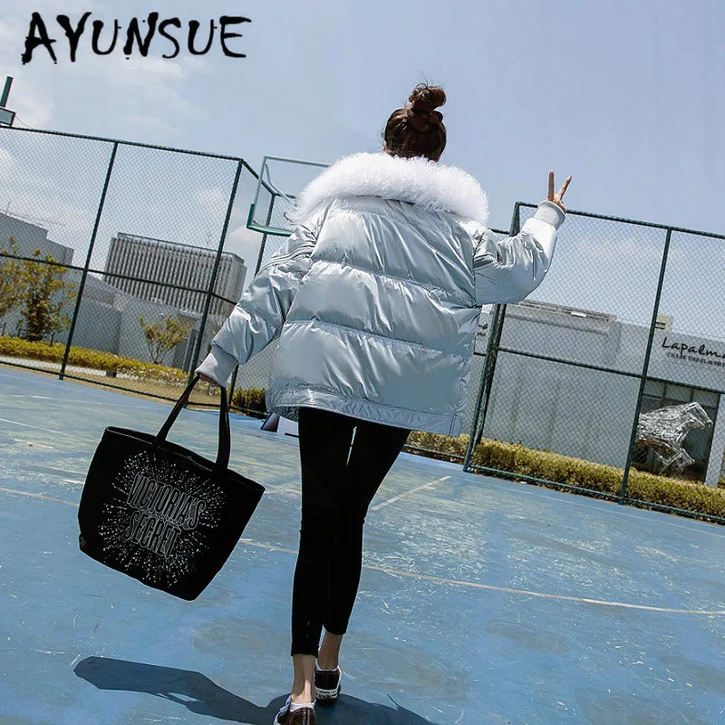 AYUNSUE Winter Coat Women Puffer Jacket Parka Korean Fashion White Duck Down Jacket Women Down Coat Kurtka Damska YY1377
AYUNSUE Winter Coat Women Puffer Jacket Parka Korean Fashion White Duck Down Jacket Women Down Coat Kurtka Damska YY1377