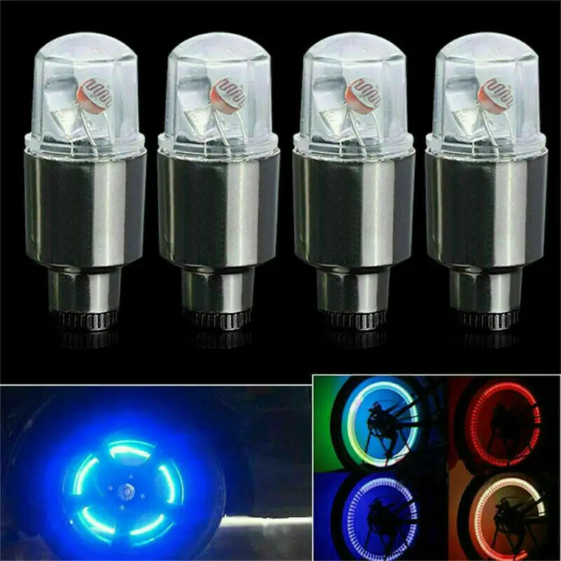 4 ЧColorful LED Wheel Tyre Tire Valve Stem Cap Light Lamp Bulb Decor For Bicycles/Cars And Motorcycles
4 ЧColorful LED Wheel Tyre Tire Valve Stem Cap Light Lamp Bulb Decor For Bicycles/Cars And Motorcycles
