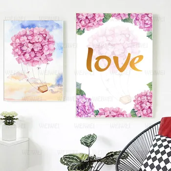 Dream Color Sky Decoration Painting Flowers Hot Air Balloon Home Decoration Canvas Painting Living Room Poster Flower Clusters
Dream Color Sky Decoration Painting Flowers Hot Air Balloon Home Decoration Canvas Painting Living Room Poster Flower Clusters