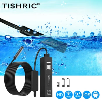 TISHRIC IP68 Waterproof Endoscopic Camera For Android IOS PC Wifi Endoscope Camera HD 1200P 8mm Pipe Camera Inspection Monitor
TISHRIC IP68 Waterproof Endoscopic Camera For Android IOS PC Wifi Endoscope Camera HD 1200P 8mm Pipe Camera Inspection Monitor