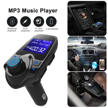 TOSPRA Bluetooth FM Transmitter Aux Modulator Wireless Car Mp3 Player Car Kit 3.1A Quick Charge Dual USB LCD Display
TOSPRA Bluetooth FM Transmitter Aux Modulator Wireless Car Mp3 Player Car Kit 3.1A Quick Charge Dual USB LCD Display
