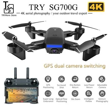 Sg700g Gps Drone With 4k Hd Adjustment Camera Wide Angle 5g Wifi Fpv Rc Quadcopter Professional Foldable Drones VS S167
Sg700g Gps Drone With 4k Hd Adjustment Camera Wide Angle 5g Wifi Fpv Rc Quadcopter Professional Foldable Drones VS S167