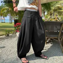 Stylish INCERUN 2021 New Mens Casual Trousers Korean Style Fashionable Male Loose-Fitting Wide-footed Bloomers Drape Pants S-5XL
Stylish INCERUN 2021 New Mens Casual Trousers Korean Style Fashionable Male Loose-Fitting Wide-footed Bloomers Drape Pants S-5XL