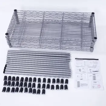 Organizer Organizers Storage Kitchen Storage XM-304B Rectangle Carbon Steel Metal Assembly 5-Shelf Storage Rack Silver Gray Sale
Organizer Organizers Storage Kitchen Storage XM-304B Rectangle Carbon Steel Metal Assembly 5-Shelf Storage Rack Silver Gray Sale