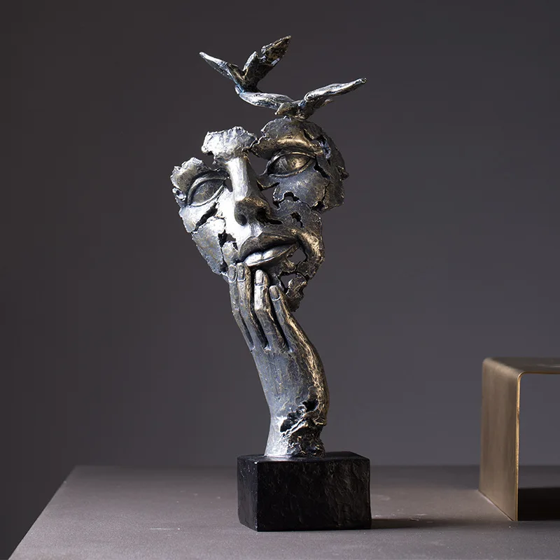 2020 Nordic Modern Simplicity Creativity Abstract Character Face Artistic Dng Room Antique Home Furnishings Resin Decorations
2020 Nordic Modern Simplicity Creativity Abstract Character Face Artistic Dng Room Antique Home Furnishings Resin Decorations