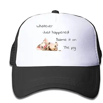 HHNYL Mesh Cap Blame The Pig Trucker Hats Baseball caps Adjustable for Kids Toddler
HHNYL Mesh Cap Blame The Pig Trucker Hats Baseball caps Adjustable for Kids Toddler