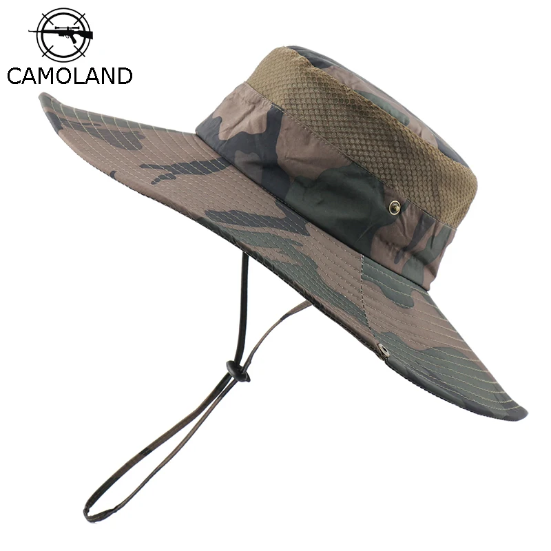 CAMOLAND Waterproof Bucket Hat For Women Men Summer UV Protection Sun Hats Camouflage Boonie Hat Outdoor Fishing Hiking Caps
CAMOLAND Waterproof Bucket Hat For Women Men Summer UV Protection Sun Hats Camouflage Boonie Hat Outdoor Fishing Hiking Caps