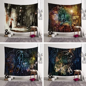 Sweet tapestry Wall Hanging Large Wall Art Print Lighted Abstract tapestry Wall Decor Blanket Yoga Carpet Mat Blankets 150x130cm
Sweet tapestry Wall Hanging Large Wall Art Print Lighted Abstract tapestry Wall Decor Blanket Yoga Carpet Mat Blankets 150x130cm
