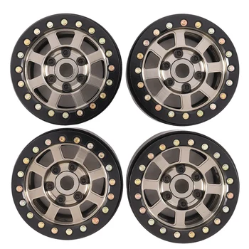 4PCS Metal 1.9 Inch Beadlock Wheel Rim for 1:10 RC Crawler Axial SCX10 90046 90047(Black&Gold)
4PCS Metal 1.9 Inch Beadlock Wheel Rim for 1:10 RC Crawler Axial SCX10 90046 90047(Black&Gold)