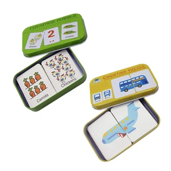2 Set Educational Learning Toys Anti-Tear Flash Cards Learning Alphabet Puzzle Cards, Matching Puzzle Cognitive Early Mental Sto
2 Set Educational Learning Toys Anti-Tear Flash Cards Learning Alphabet Puzzle Cards, Matching Puzzle Cognitive Early Mental Sto