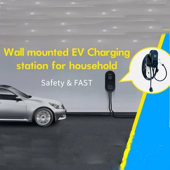 32A EVSE Wallbox EV Charger Electric Vehicle Charging Station 3 Phase with Type 2 Cable IEC 62196-2 EU Plug EV Car Charger
32A EVSE Wallbox EV Charger Electric Vehicle Charging Station 3 Phase with Type 2 Cable IEC 62196-2 EU Plug EV Car Charger