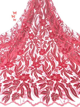 African Net Lace Fabric 2019 Embroidered Nigerian Laces Fabric High Quality French Tulle Lace Fabric With Sequins
African Net Lace Fabric 2019 Embroidered Nigerian Laces Fabric High Quality French Tulle Lace Fabric With Sequins