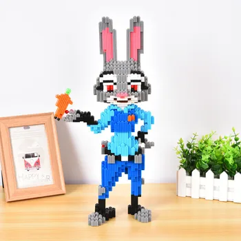 3852pcs Judy Rabbit Diamond small particle building block bricks compatible lepining toys for children christmas gift
3852pcs Judy Rabbit Diamond small particle building block bricks compatible lepining toys for children christmas gift