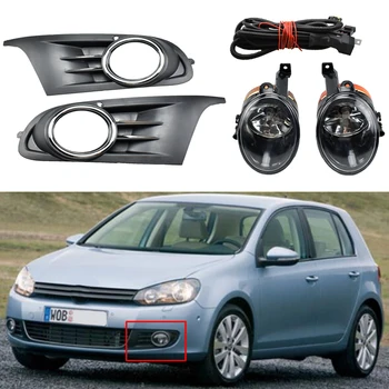 1pair Car Front Fog Light Fog Lamp + Cover + Harness wire For Golf 6 Golf MK6 2008 2009 2010 2011 2012 2013 2014
1pair Car Front Fog Light Fog Lamp + Cover + Harness wire For Golf 6 Golf MK6 2008 2009 2010 2011 2012 2013 2014