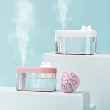 Double Spray Mode Cartoon Air Humidifier Ultrasonic Aromatherapy Diffuser USB Bear Mist Maker Essential Oil Diffuser For Bedroom
Double Spray Mode Cartoon Air Humidifier Ultrasonic Aromatherapy Diffuser USB Bear Mist Maker Essential Oil Diffuser For Bedroom