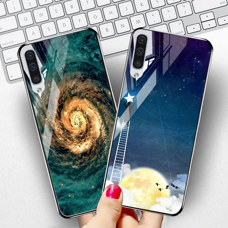 For Samsung A50 Case A 50 Tempered Glass Hard Phone Cases For Samsung Galaxy A30 A20 A10 A80 A90 2019 Case Cover Soft Bumper
For Samsung A50 Case A 50 Tempered Glass Hard Phone Cases For Samsung Galaxy A30 A20 A10 A80 A90 2019 Case Cover Soft Bumper