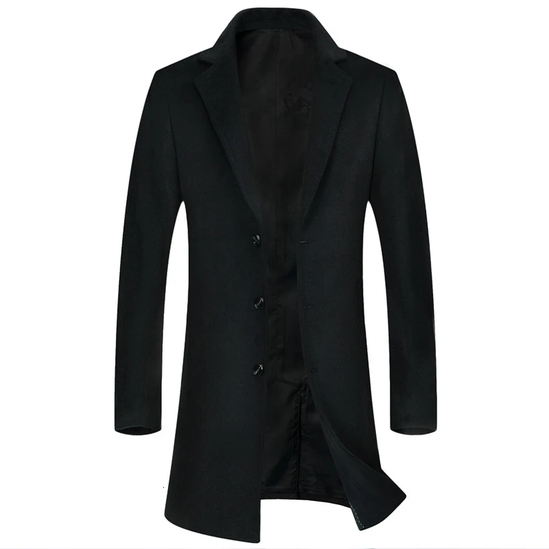 plus size Warm wool coat in autumn and winter Long man's coat Warm black mall coat Elegant man's wool coat Paka man
plus size Warm wool coat in autumn and winter Long man's coat Warm black mall coat Elegant man's wool coat Paka man