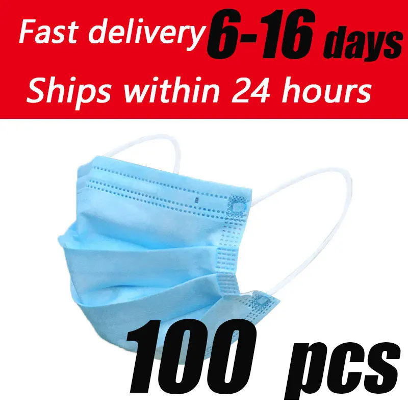 100PCS Disposable Protective Mouth Mask For The Face Masks Respirator Anti Dust Facial Masks Filter Non Woven Cotton Rouska
100PCS Disposable Protective Mouth Mask For The Face Masks Respirator Anti Dust Facial Masks Filter Non Woven Cotton Rouska