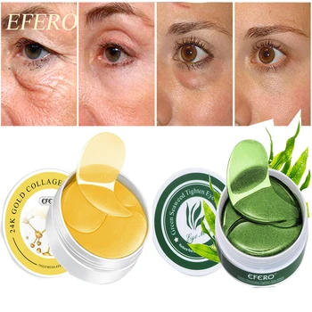 efero 60pc Collagen Eye patches gel Sleep Mask of eye Hydrogel Eye pads Dark Circles Moisturizing Face neck Mask skin Care TSLM1 
efero 60pc Collagen Eye patches gel Sleep Mask of eye Hydrogel Eye pads Dark Circles Moisturizing Face neck Mask skin Care TSLM1