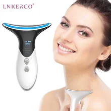 Lnkerco Neck Face Beauty Device 3 Colors LED Photon Therapy Skin Tighten Reduce Double Chin Anti Wrinkle Remove Skin Care Tools 
Lnkerco Neck Face Beauty Device 3 Colors LED Photon Therapy Skin Tighten Reduce Double Chin Anti Wrinkle Remove Skin Care Tools