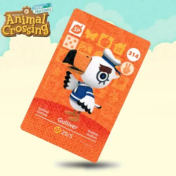 314 Gulliver Animal Crossing Card Amiibo Cards Work for Switch NS 3DS Games 
314 Gulliver Animal Crossing Card Amiibo Cards Work for Switch NS 3DS Games