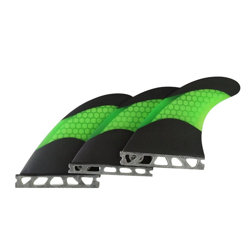 Quillas Surf Single Tabs Fin L Carbon fiber Honeycomb Fiberglass Fibre Fins Green colorSingle Tabs tri set Fins in Surfing
Quillas Surf Single Tabs Fin L Carbon fiber Honeycomb Fiberglass Fibre Fins Green colorSingle Tabs tri set Fins in Surfing