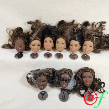 B7-2 Original Foreign Trade Africa Beauty 1/6 OOAK NUDE Rarely Doll Head Mussed Black or Brown Hair for DIY Soft PVC Head 
B7-2 Original Foreign Trade Africa Beauty 1/6 OOAK NUDE Rarely Doll Head Mussed Black or Brown Hair for DIY Soft PVC Head