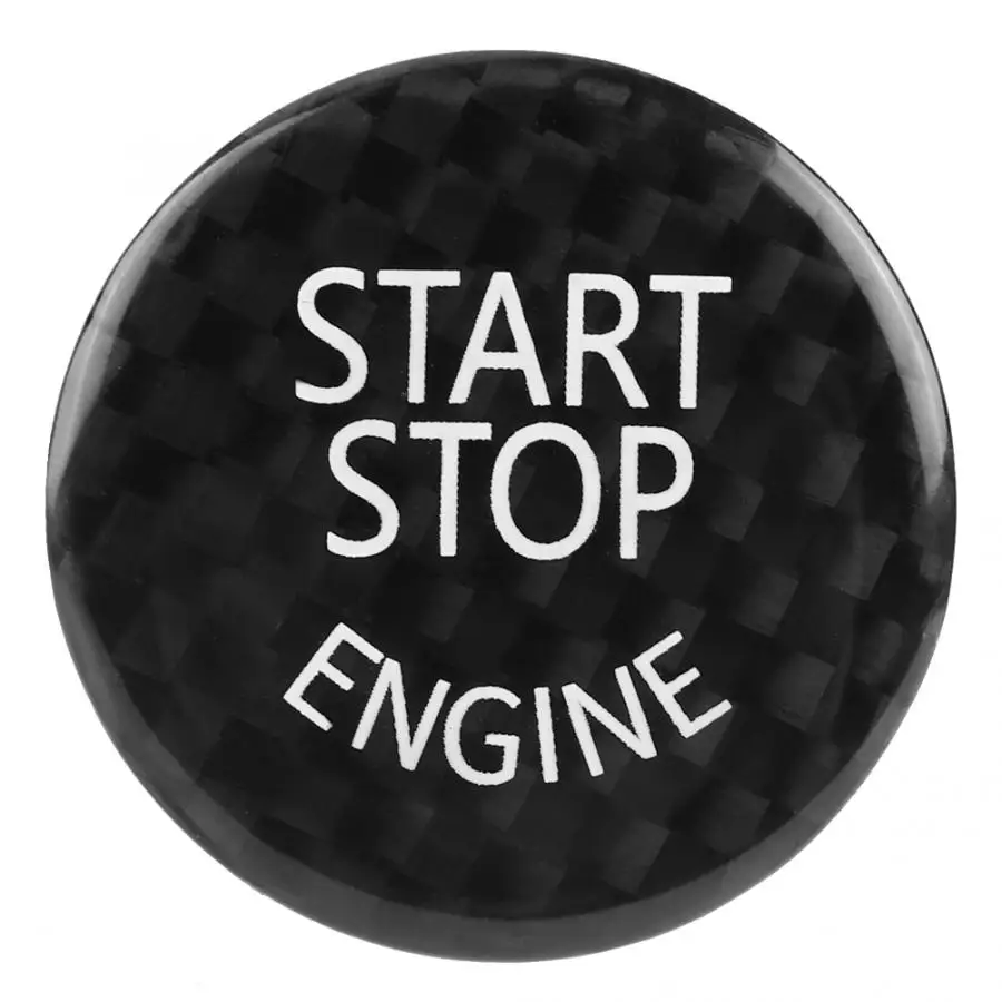 Black Carbon Fiber Car Engine Start Stop Button Switch Cover Trim For BMW 1-7 Series X1 X3-X6 F20 F21 F22 F23 F30 F31 F32 F33
Black Carbon Fiber Car Engine Start Stop Button Switch Cover Trim For BMW 1-7 Series X1 X3-X6 F20 F21 F22 F23 F30 F31 F32 F33