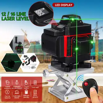 Laser Level 12/16 Lines Auto Self-Leveling 360 Horizontal And Vertical Cross Super Powerful Green Laser Beam Line
Laser Level 12/16 Lines Auto Self-Leveling 360 Horizontal And Vertical Cross Super Powerful Green Laser Beam Line
