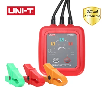 UNI-T UT262A UT262C Non-contact Phase Detector Sequence Recognition Judgment Tester Clamp Current Meters Multimeter Buzzer
UNI-T UT262A UT262C Non-contact Phase Detector Sequence Recognition Judgment Tester Clamp Current Meters Multimeter Buzzer