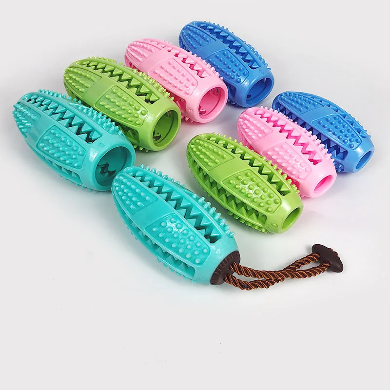 Pet Soft Pet Dog Toys Funny Interactive Elasticity Olive shape Ball Dog Chew Toy For Dog Tooth Clean Ball Rubber Ball
Pet Soft Pet Dog Toys Funny Interactive Elasticity Olive shape Ball Dog Chew Toy For Dog Tooth Clean Ball Rubber Ball