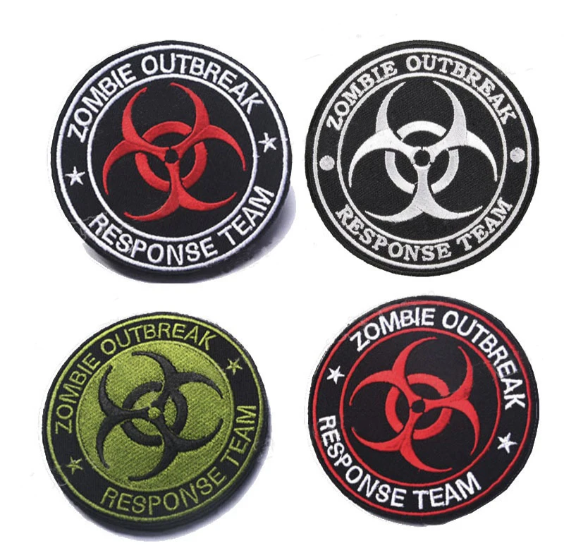 Zombie Outbreak Hunter Iron On Patch Embroidered Cloth Patch Emblem Hook & Loop Badges Embroidery Patch Apparel Sewing Applique
Zombie Outbreak Hunter Iron On Patch Embroidered Cloth Patch Emblem Hook & Loop Badges Embroidery Patch Apparel Sewing Applique