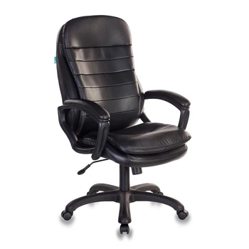 Executive Chair bureaucrat t-9950lt, on wheels, artificial leather, (t-9950lt/black)