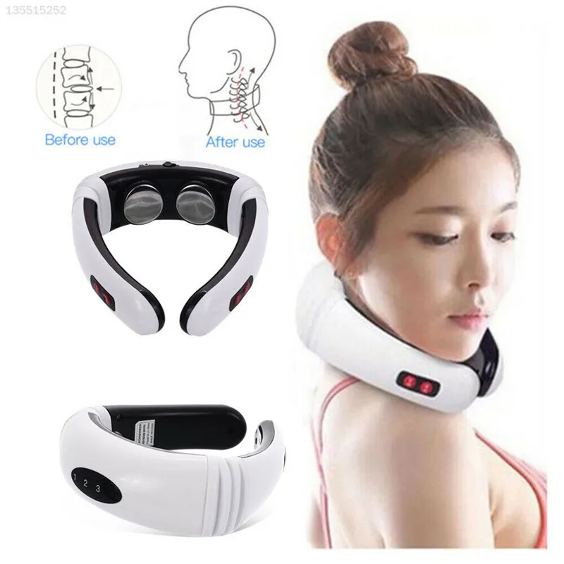 Electric Pulse Back And Neck Massager Far Infrared Heating Pain Relief Health Care Relaxation Tool Intelligent Body Massager
Electric Pulse Back And Neck Massager Far Infrared Heating Pain Relief Health Care Relaxation Tool Intelligent Body Massager