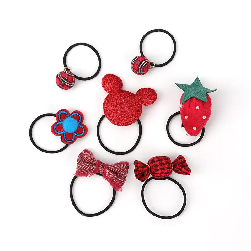 7-piece 18-color Children's Elastic Hair Ring Girl Korean Version of The Rope Cute Baby Gift Hair Accessories Headdress
7-piece 18-color Children's Elastic Hair Ring Girl Korean Version of The Rope Cute Baby Gift Hair Accessories Headdress