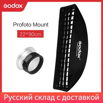 Godox softbox 22x90cm 9"x 35" Portable Rectangular Honeycomb Grid Softbox softbox + Profoto Mount for Studio Flash
Godox softbox 22x90cm 9"x 35" Portable Rectangular Honeycomb Grid Softbox softbox + Profoto Mount for Studio Flash