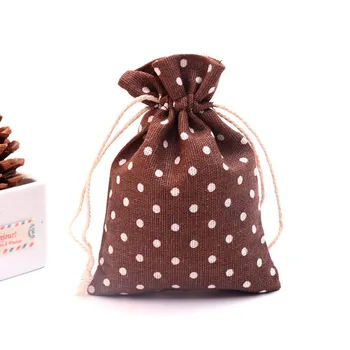 50PCS/lot Handmade Cotton Linen Storage Package Bag Drawstring Bag Small Coin Purse Spot Small Cloth Bag Christmas Gift
50PCS/lot Handmade Cotton Linen Storage Package Bag Drawstring Bag Small Coin Purse Spot Small Cloth Bag Christmas Gift