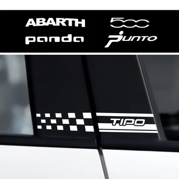 Car Styling 2PCS Vinyl B Pillars Stickers Body Window Decals For Fiat 500 Punto Bravo Stilo Panda Abarth Tipo Accessories
Car Styling 2PCS Vinyl B Pillars Stickers Body Window Decals For Fiat 500 Punto Bravo Stilo Panda Abarth Tipo Accessories