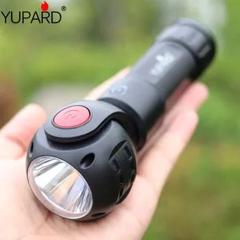 T6+COB Led Flashlight 360 Degree Spin Torch Waterproof Magnet Multifunctional work light Outdoor Torch 18650 or 26650 battery
T6+COB Led Flashlight 360 Degree Spin Torch Waterproof Magnet Multifunctional work light Outdoor Torch 18650 or 26650 battery