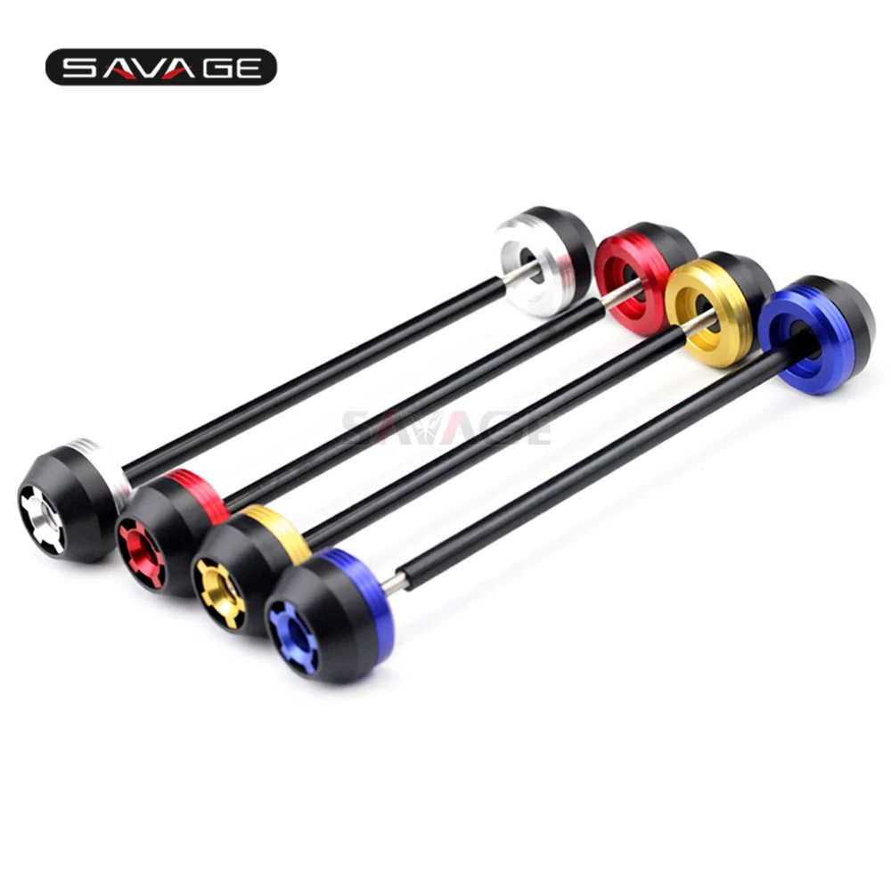 Front Axle Fork Wheel Protector Sliders Falling Protection (10)