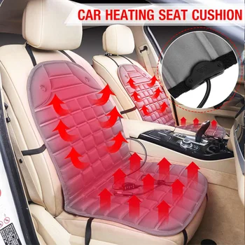 12V Heated Car Seat Cushion Universal Auto Cover Car Seat Protector Winter Electric Heating Cushion Warmer
12V Heated Car Seat Cushion Universal Auto Cover Car Seat Protector Winter Electric Heating Cushion Warmer