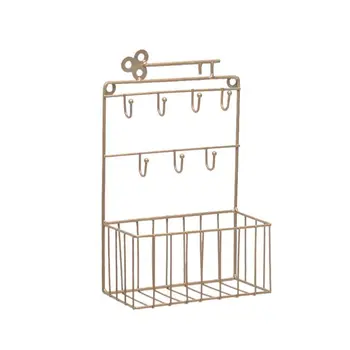Wall Mounted Mail and Key Holder 7 Hook Rack Organizer Pocket and Letter Sorter for Entryway Kitchen Home Office Decor
Wall Mounted Mail and Key Holder 7 Hook Rack Organizer Pocket and Letter Sorter for Entryway Kitchen Home Office Decor